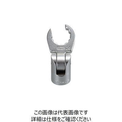 TONE フレックスクロウフットレンチ 26mm ハンガータイプ 4DCF26FHP 1個 864-2385（直送品）