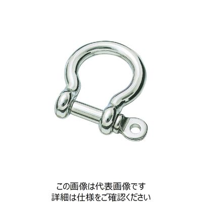 水本機械製作所 水本 ステンレス オタフクシャックル(アンカーシャックル) 呼び16mm A-266 1個 195-0082（直送品）