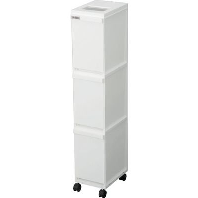 新輝合成 TONBO ユニード多段スリムペール3段 02032 1台 244-7870（直送品）