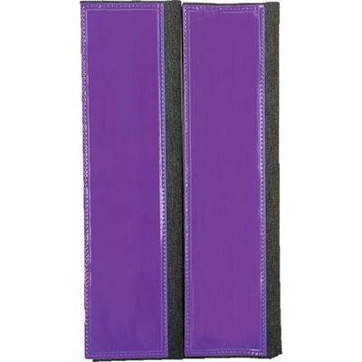 ミズケイ フルハーネス用反射ベルト 7cm幅 2枚入 紫 4100115 1組(2枚) 250-4631（直送品）