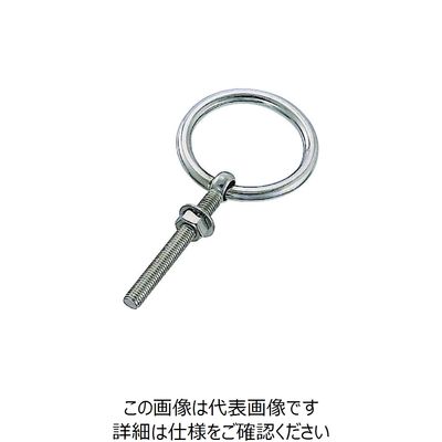 水本機械製作所 水本 ステンレス 丸カンボルト(ミリネジ) 捻子径M-16 BR-16M 1個 201-3449（直送品）