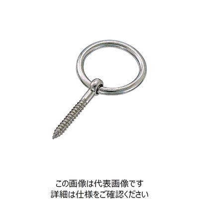 水本機械製作所 水本 ステンレス 丸カンスクリュー 線径7mm A-019 1個 776-4880（直送品）