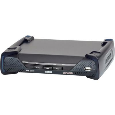 ATEN IPーKVMエクステンダー レシーバー/HDMI/4K/PoE対応/シングルディスプレイ KE8952R 1台 115-2426（直送品）