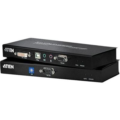 ATEN KVMエクステンダー DVI/USB/シングルリンク対応 CE600 1台 115-2398（直送品）