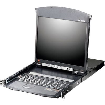 Over IP KVMドロワー 8ポート/17インチLCD/Cat5/デュアルスライド/ショートレール KL1508AIMJJS 1台（直送品）