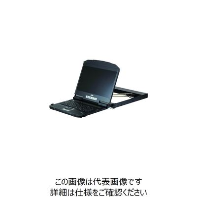 ATEN コンソールドロワー/18.5インチワイドLCD/HDMI DVI VGA/ショートレール CL3800NWJJS 1台（直送品）