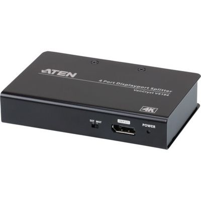 ATEN ビデオ分配器 Display Port / 1入力 4出力 4K対応 VS194 1台 115-2279（直送品）