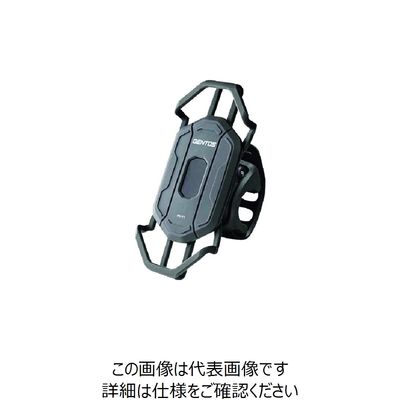 ジェントス GENTOS 自転車用スマートフォンホルダー PH-V1 1個 253-9699（直送品）