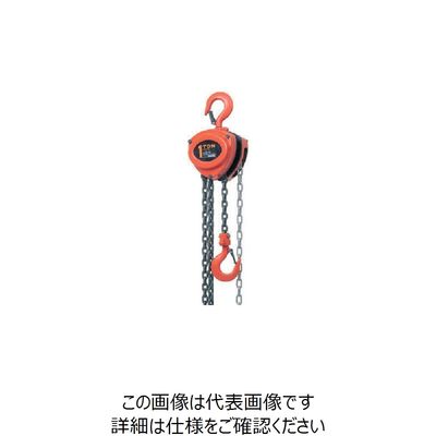 スリーエッチ HHH チェーンブロック 定格荷重5t 揚程3m R-CB 5TON 1台 851-5694（直送品）