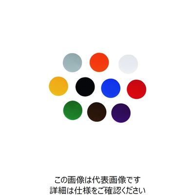 岩田製作所 IWATA ラインプロ 丸型シート 黒 LPM11 1袋(10枚) 223-1908（直送品）