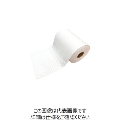 JOHNAN 油吸収材 アブラトール ロール 400×1.5mm 50m巻 PCR40-50R 1巻 250-6225（直送品）