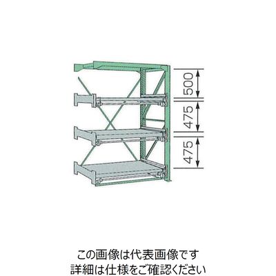 ムラテックKDS KDS スライドラックSSR10ー2009ー3FR SSR10-2009-3FR 1台(1個) 805-0897（直送品）