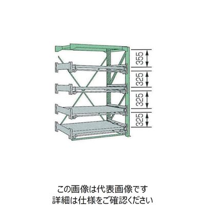 ムラテックKDS KDS スライドラックSSR10ー2009ー4FR SSR10-2009-4FR 1台(1個) 805-0901（直送品）