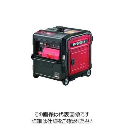ワキタ MEIHO ガソリン溶接機 インバータ発電機兼用溶接機 MW3000IS 1台 198-8239（直送品）