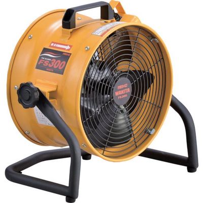 ワキタ MEIHO 工業用100V送風機 ポータブル送風機 FS300 1台 121-6286（直送品）
