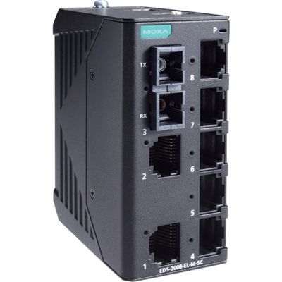 アイ・ビー・エス・ジャパン MOXA EDSー2008ーELーMーSCーT 1台(1個) 256-3633（直送品）