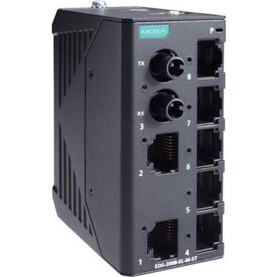 アイ・ビー・エス・ジャパン MOXA EDSー2008ーELーMーSTーT 1台(1個) 256-3634（直送品）