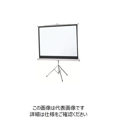 オーエス OS 100型 三脚スタンドスクリーン PT-100V-WG103 1台 136-1719（直送品）