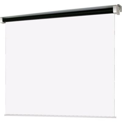 オーエス OS 100型 電動巻上式スクリーン ワイド マスク無し・ボックス収納タイプ SET-100WN-TR1-WG103 1台（直送品）