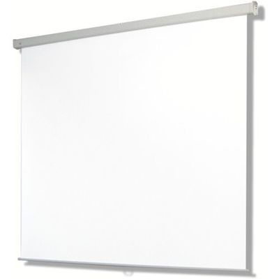 オーエス OS 123型 電動巻上式アスペクトフリースクリーン SEC-123FN-R1-WG103 1台 136-1701（直送品）