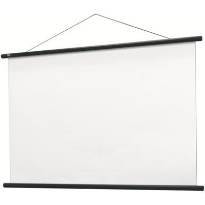 オーエス OS 80型 掛図スクリーン SMH-080WN-WM201 1台 136-1689（直送品）