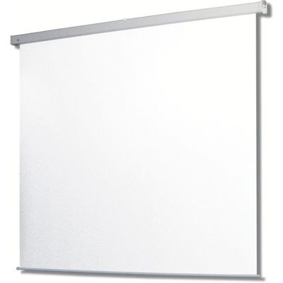 オーエス OS 80型 電動巻上式マスク無しスクリーン SEC-080VN-R1-WG901 1台 136-1718（直送品）