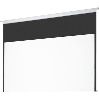 オーエス OS 80型 電動巻上式マスク有りスクリーン SEC-080VM-R1-WG901 1台 136-1697（直送品）