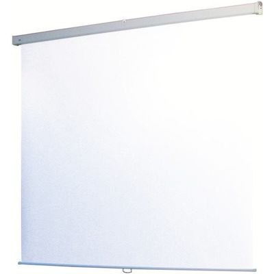 オーエス OS 83型 手動巻上式アスペクトフリースクリーン SMC-083FN-1-WG901 1台 136-1698（直送品）