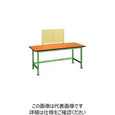 大阪製罐 OS ボード付作業台 木製天板 間口×奥行×高さ (mm):1800×750×750 NBW1870W 1台 136-7356（直送品）