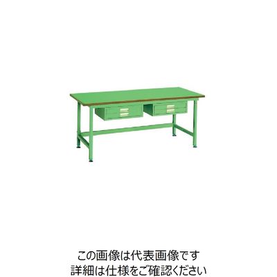 大阪製罐 OS 中量作業台 リノリューム天板 NBL1876 1台 136-5756（直送品）