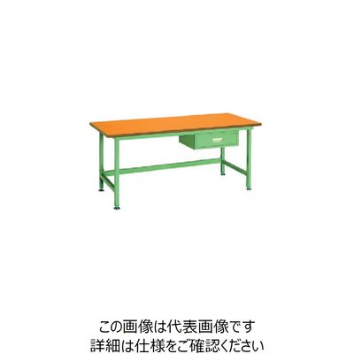 大阪製罐 OS 中量作業台 木製天板 NBW1873 1台 136-5768（直送品）