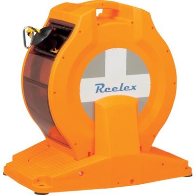 中発販売 Reelex バリアロープリール 反射トラ 据置きタイプ BRR-1220HLP 1個 253-1120（直送品）