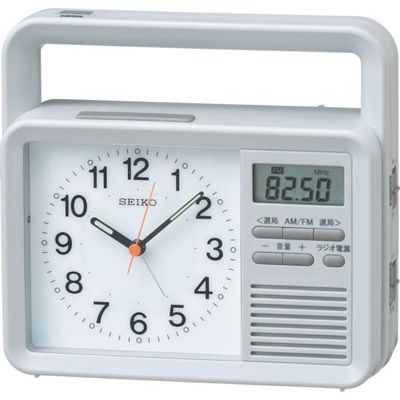 セイコータイムクリエーション SEIKO アナログ防災クロック KR885N 1個 820-2496（直送品）