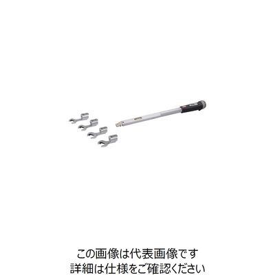 TONE 差替式トルクレンチ クイックスパナヘッドセット T19D200RSQ40 1セット 239-6357（直送品）