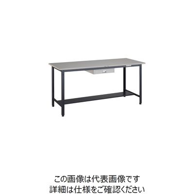 トラスコ中山 TRUSCO HAEWS型立作業台 1800X750XH885 薄型1段引出付 HAEWS-1875UDC1 1台（直送品）