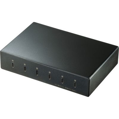 サンワサプライ USB Type-C充電器(6ポート・合計18A・高耐久タイプ) ACA-IP81 1台（直送品）