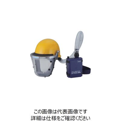 山本光学 YAMAMOTO 電動ファン付呼吸用保護具 粒子捕集効率PL1(95%以上) LS-355 H1SNM 1個 818-2690（直送品）