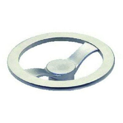 イマオコーポレーション イマオ ハンドル ステンレスツースポークハンドル車(加工付) NSTH125-HN15 1個 133-3619（直送品）