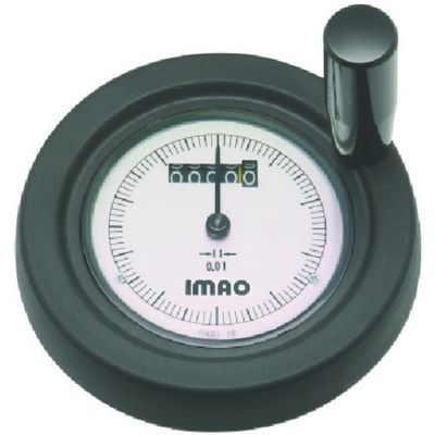 イマオコーポレーション イマオ ハンドル デジタルダイアルハンドル車(加工付) ハンドル径150mm SHKP15-H16 1個（直送品）