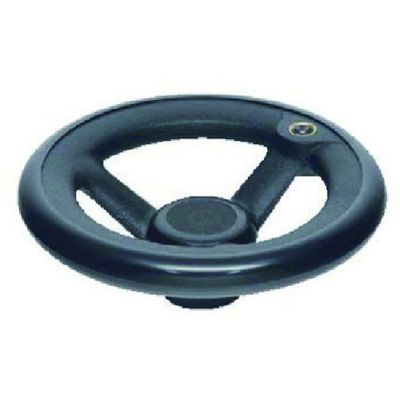 イマオコーポレーション イマオ ハンドル 丸リム型エンプラハンドル車(加工付) ステンレス NRP250-SUS-T20 1個（直送品）