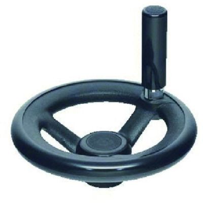 イマオコーポレーション イマオ ハンドル 丸リム型エンプラハンドル車(加工付) ステンレス RP140ER-SUS-H16 1個（直送品）