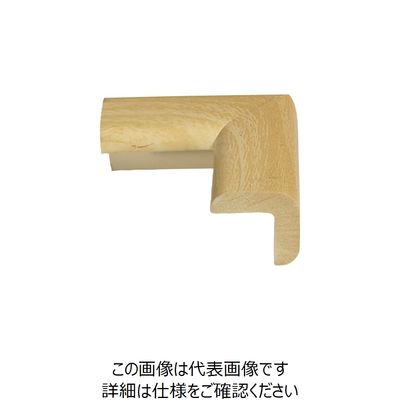 カーボーイ CARーBOY コーナーゴムパット ちび4P 木目ライト BS-27 1袋(4個) 252-8424（直送品）