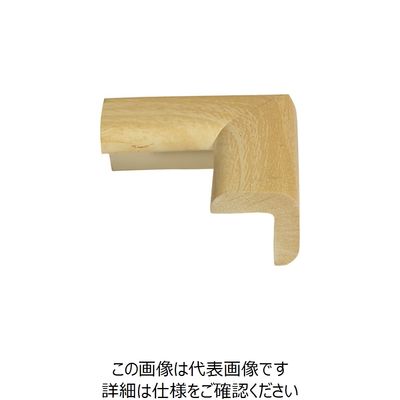 カーボーイ コーナーゴムパット 小4P 木目ライト BS-50 1袋(4個) 252-8434（直送品）