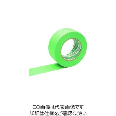 カモ井加工紙 カモ井 フローリング養生用クレープテープ NO.8500ALJAN-5025 1セット(30巻) 199-5851（直送品）