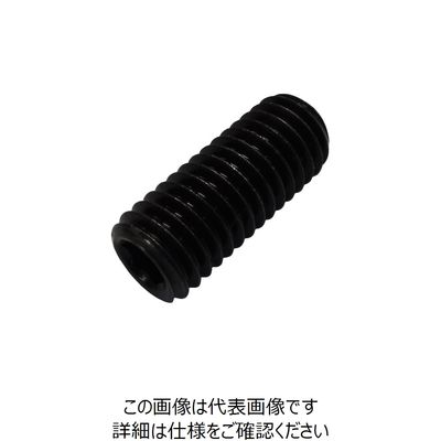 コノエ MIC 六角穴付き止めねじ 黒色酸化皮膜 10x20 (32本入) M031-1020 1パック(32本) 209-1958（直送品）