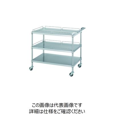 シンコー（SHINKO） シンコー ステンレスワゴンM21型 M21-9045-U75 1台 816-6792（直送品）