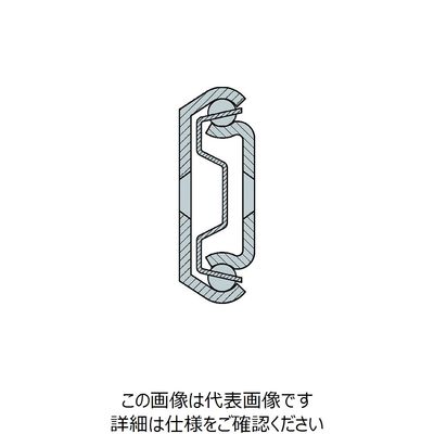 スガツネ工業 (190114049)CBLーR26ー500スライドレール CBL-R26-500 1本 159-4540（直送品）