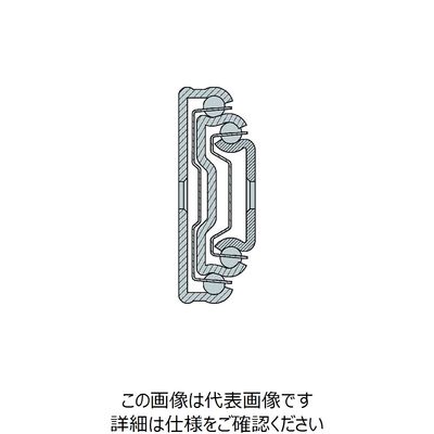スガツネ工業 (190114123)CBLーRA41ー750スライドレール CBL-RA41-750 1本 159-7665（直送品）