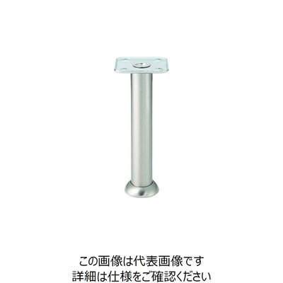 スガツネ工業 (200140007)T136Bー150/ソファー用脚 T136B-150 1本 225-6390（直送品）