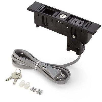 スガツネ工業 SUGATSUNE (210020479)DMLーPBーLーBLデスクトップマルチタップ DML-PB-L-BL 1個（直送品）